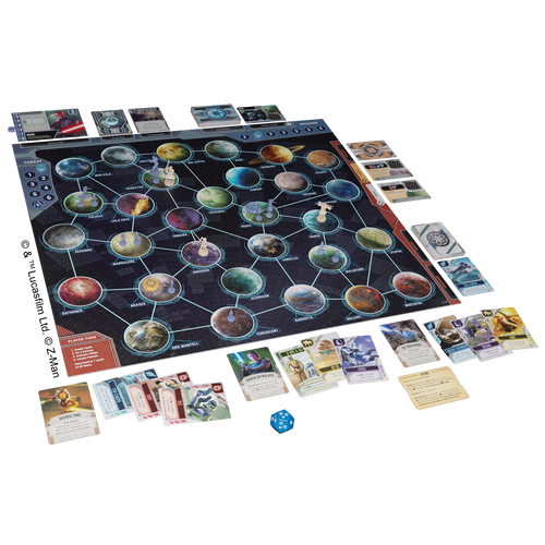 Game setup for Star Wars: The Clone Wars
