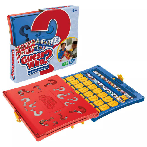 Guess Who 2.0 box and player frames