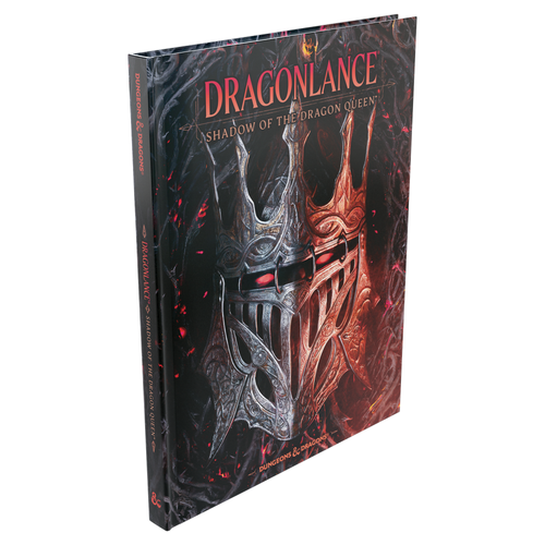 Dragonlance: Shadow of the Dragon Queen alternate art cover, angled