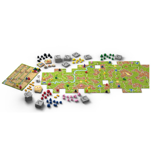 Carcassonne Big Box 2022 contents