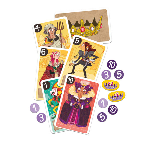 Regine game components from Devir Games