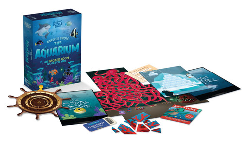 Escape from the Aquarium components and box