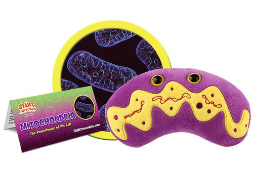 Mitochondria Giant Microbe with tag