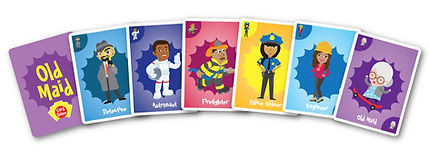 Old Maid Classic Card Game cards