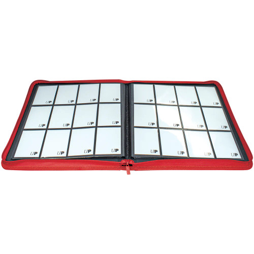 12-pocket Vivid Pro-Binder - red