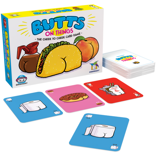 Butts on Things box and example cards