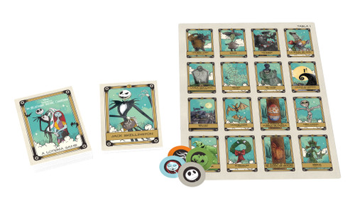 The game pieces. tablas , cards and circle tokens