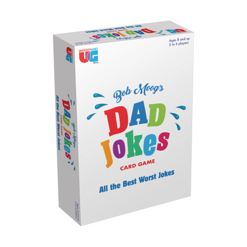 Game Box featuring Bob Moog's Dad Jokes Game 