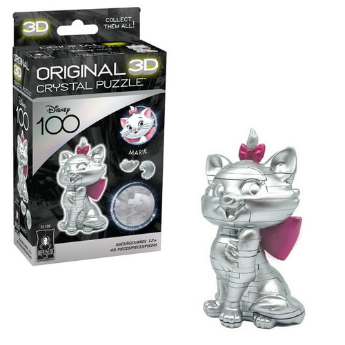 front of black packaging and clear and pink aristocats marie