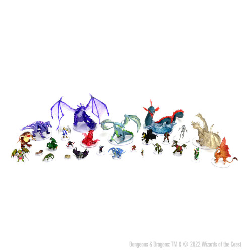 Possible Components: Full set of potential painted Miniatures- 4 per box 