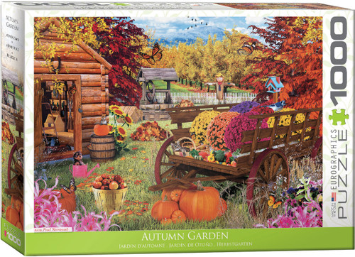 Autumn Garden puzzle box