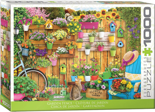 Garden Flowers puzzle box