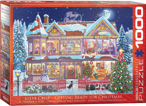 Getting Ready for Christmas puzzle box