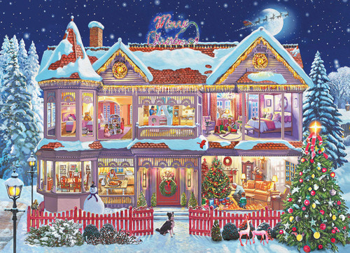 Getting ready for Christmas puzzle image