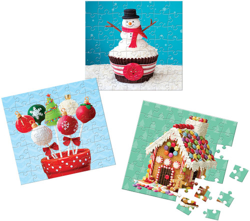 Sweet Christmas Puzzle Advent Calendar 50 piece puzzles