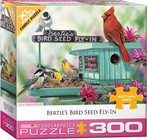 Bertie's Bird Seed Fly-In puzzle box