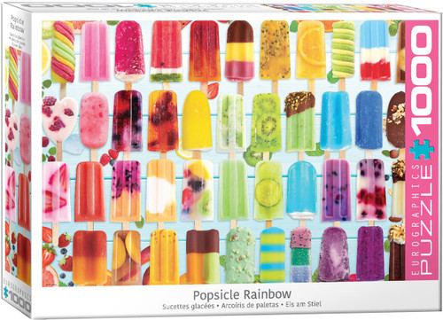 Popsicle Rainbow puzzle box