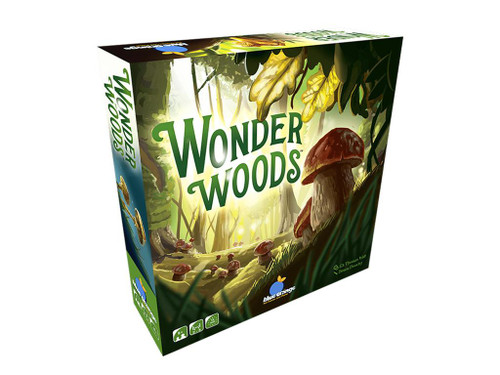 Wonder Woods box, featuring Mushrooms on a forest floor