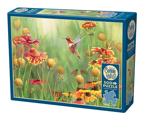 Rufous Hummingbird puzzle box