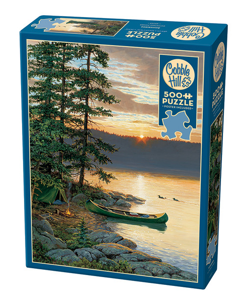 Canoe Lake puzzle box