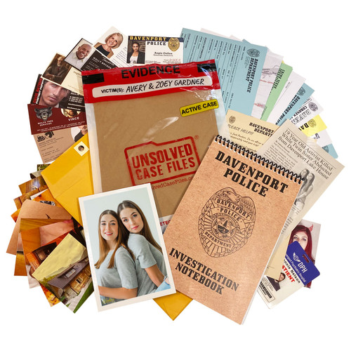 Unsolved Case Files Avery & Zoey Gardner contents