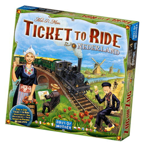 Ticket to Ride: Nederland Map box image