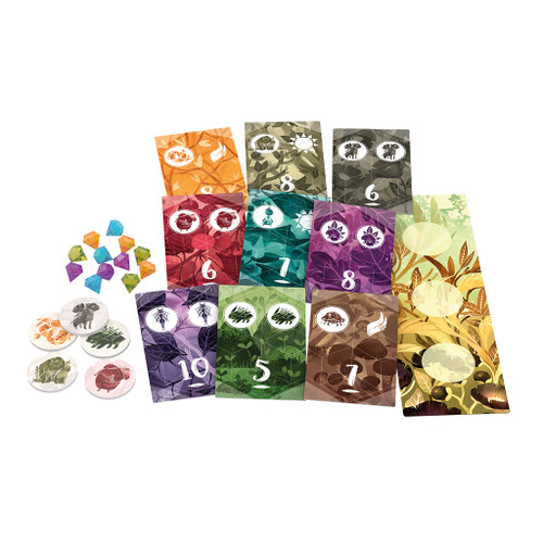 Cards and tokens for Spirits of the Forest