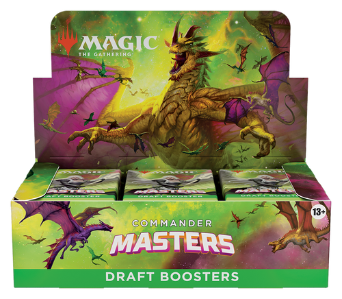 Draft Booster Box, Commander Masters—Magic the Gathering