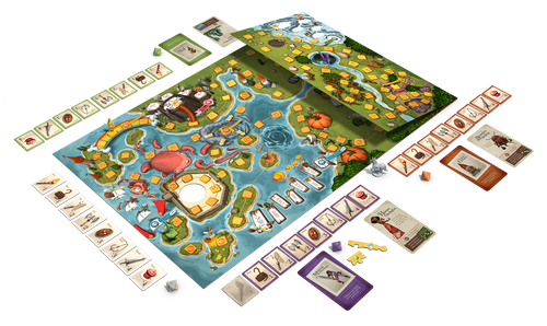 Key to the Kingdom game board and setup