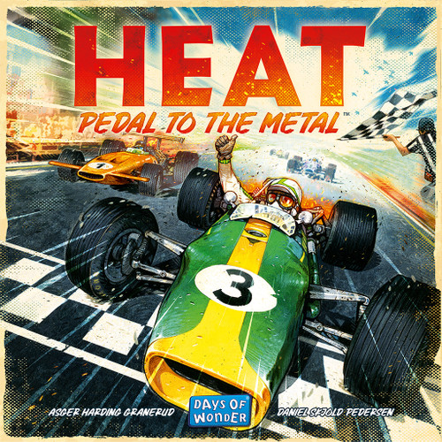 Heat: Pedal to the Metal closeup of front box art