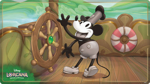 Playmat featuring classic Mickey Mouse art