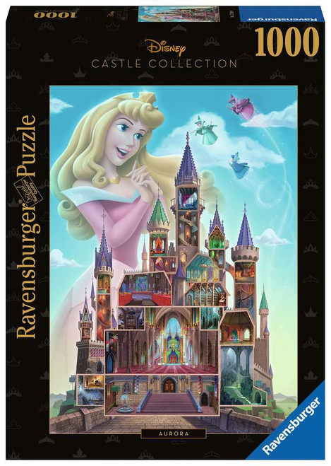 Disney Castle Aurora puzzle box