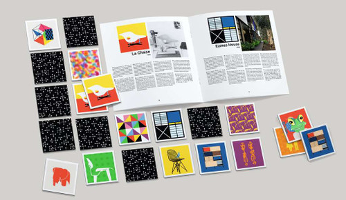 Eames Memory Collector's Edition contents, including art cards and a guidebook