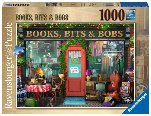 Books, Bits and Bobs puzzle box