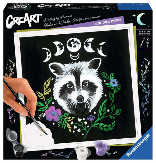 Pixie Cold: Raccoon CreArt packaging
