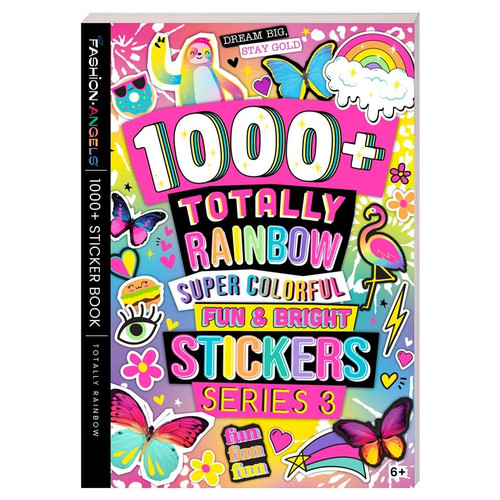 1000+ Totally Rainbow Stickers book cover