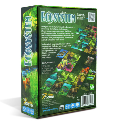 Back of game box with components list