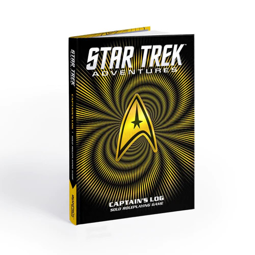 Star Trek Adventures Captain's Log, The Original Series themed cover