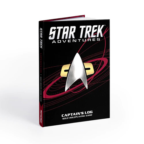 Star Trek Adventures Captain's Log, Deep Space Nine themed cover