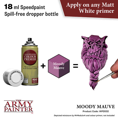 Speedpaint Moody Mauve application example