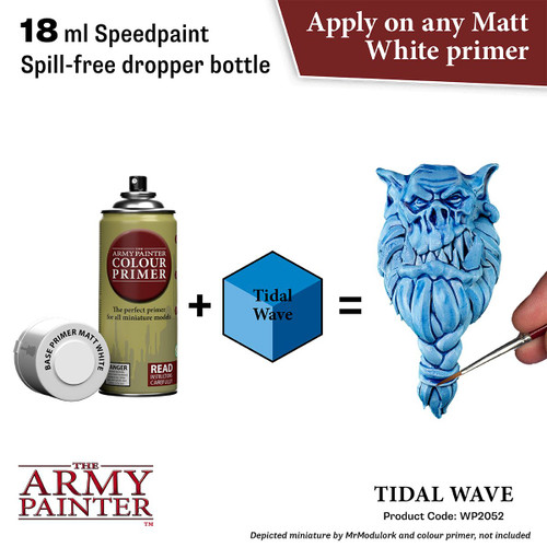Speedpaint Tidal Wave application example
