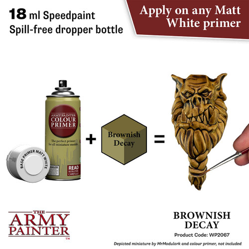 Speedpaint Brownish Decay application example