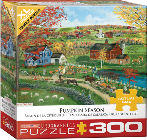 Pumpkin Season puzzle box