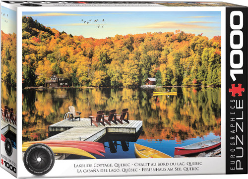 Lakeside Cottage Quebec puzzle box