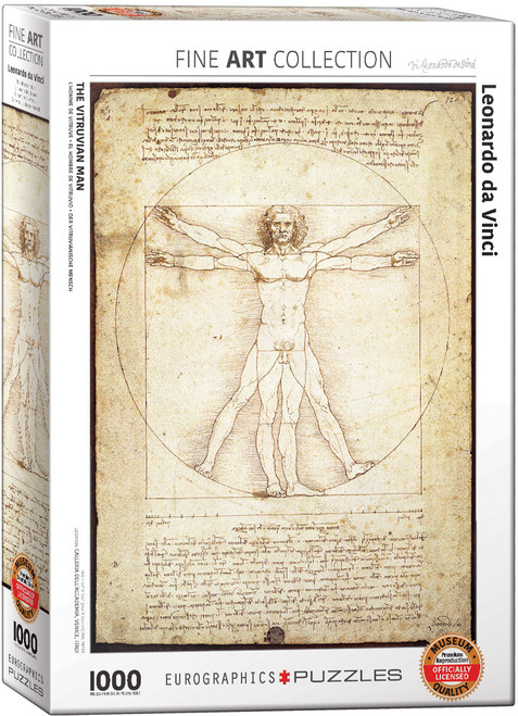 The Vitruvian Man, Da Vinci puzzle box