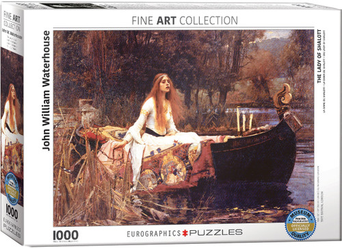 The Lady of Shalott, Waterhouse puzzle box