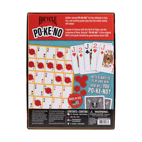 Back of game box displaying contents 