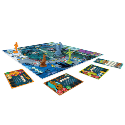 Game board and components.