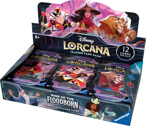 Full display of Rise of the Floodborn booster packs