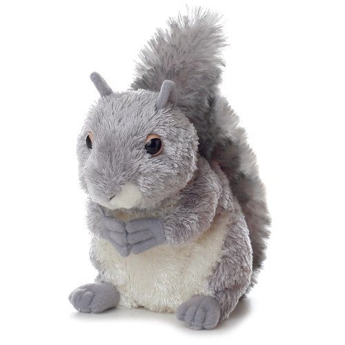 Gray squirrel plush